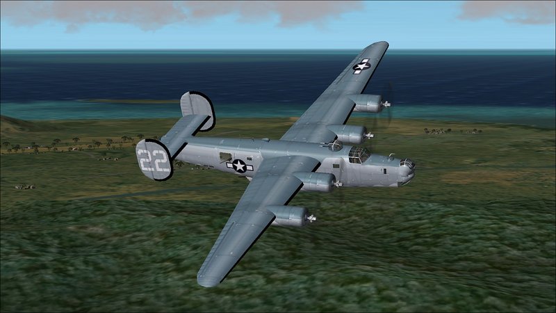 Consolidated PB4Y-1 (B-24) Liberator "Rovin' Redhead" (Navy) (K. MALINOWSKI)