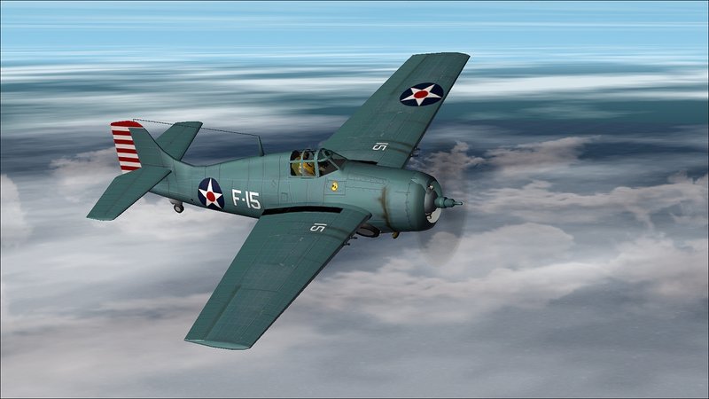 Grumman F4F 3 Wildcat VF 3 Lt.E.H.Butch O'Hare