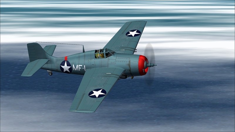 Grumman F4F 3 Wildcat VFM224 Major Robert Galer