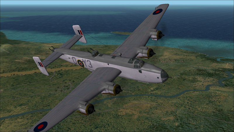 Handley-Page Halifax B Mk III (ALPHA Sim)