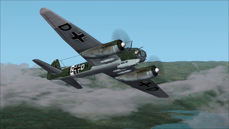 Junkers Ju88 A 14 KG77 Sicily 1941