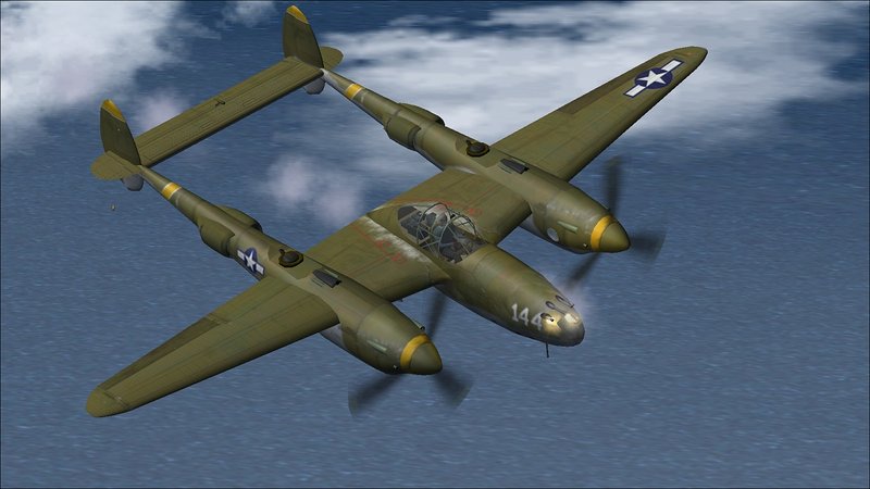 Lockheed P 38F Lightning Impossible Ince