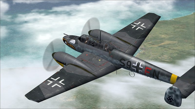 Messerschmitt Bf-110-C (Tom Sanford
Tango_Romeo)