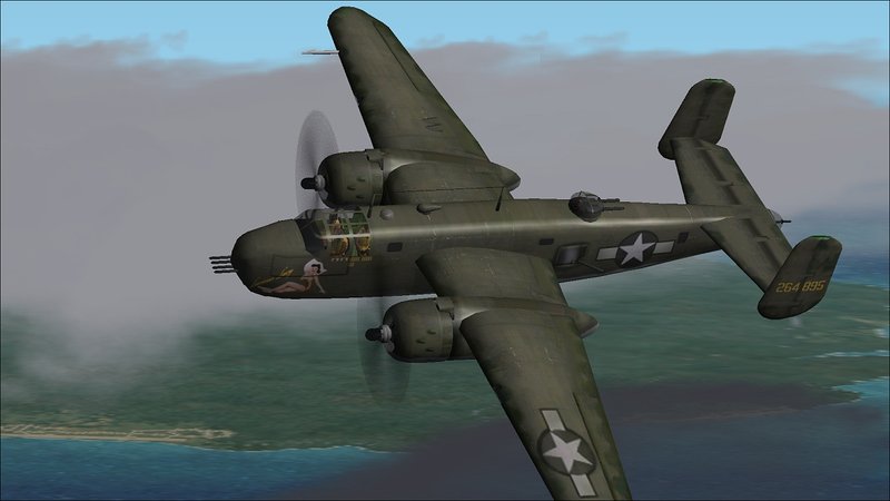 North American B-25G "Mitchell" "Luscious Lady" (Tango Romeo)