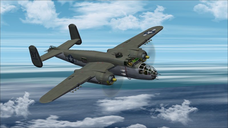 North American B 25J Mitchell Lady Luck