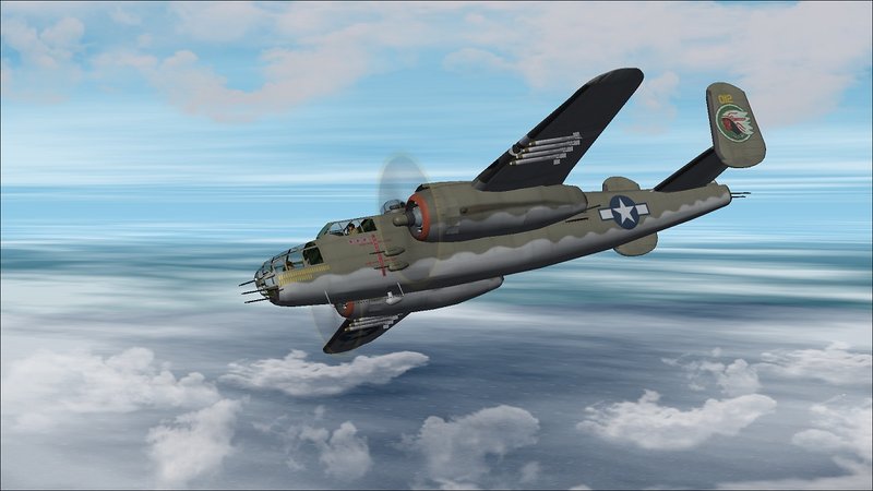 North American B 25J Mitchell Lazy Daisy Mae