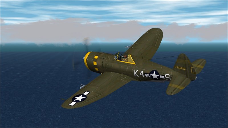 Republic P 47D 22 RE Thunderbolt Malcolm Hood