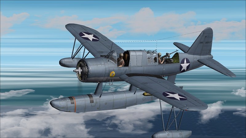 SH Vought OS2U 3 Kingfisher USN 2