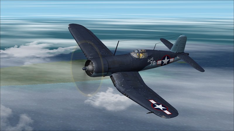 Vought F4U 1 VMF 215 Spirit of 76