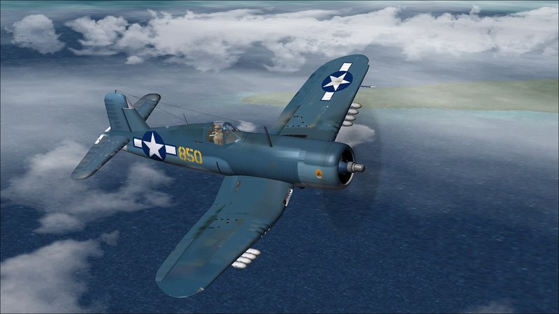 Vought F4U 1A Corsair 850 Bayou Baby