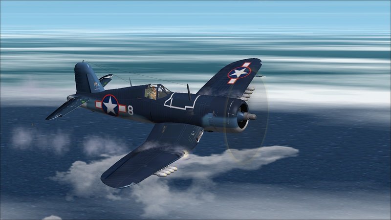 Vought F4U 1A Corsair White8