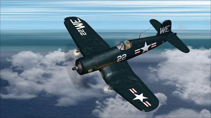 Vought F4U 4B Corsair VMF 214