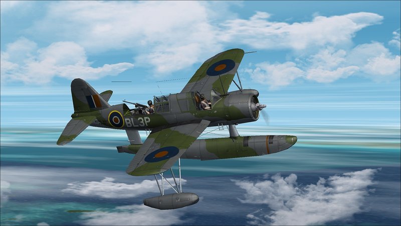 Vought OS2U 3 Kingfisher FAA RAF